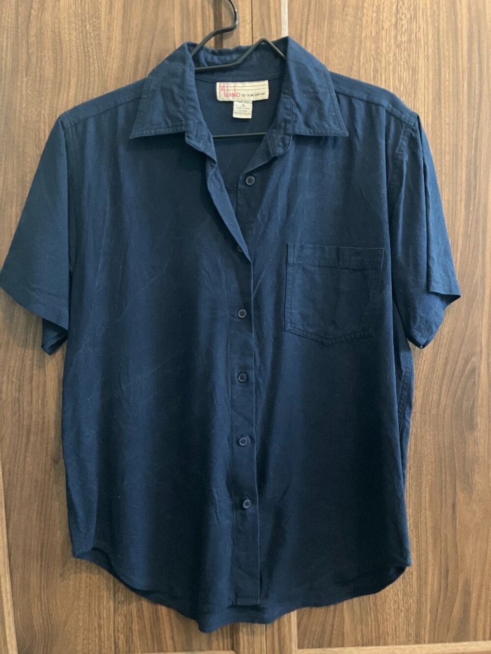 100% Silk Milano vintage shirt